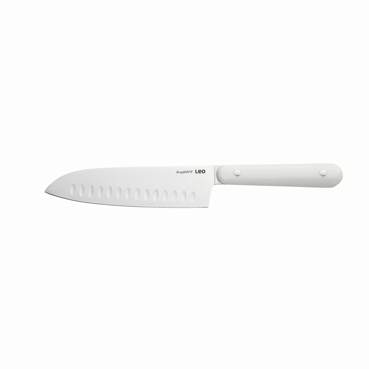 Cutit Santoku BergHOFF, Leo Spirit, 17.5 cm, inox - imagine 3